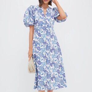 NWT Tuckernuck Chloe Dress in Slate Blue Size Large